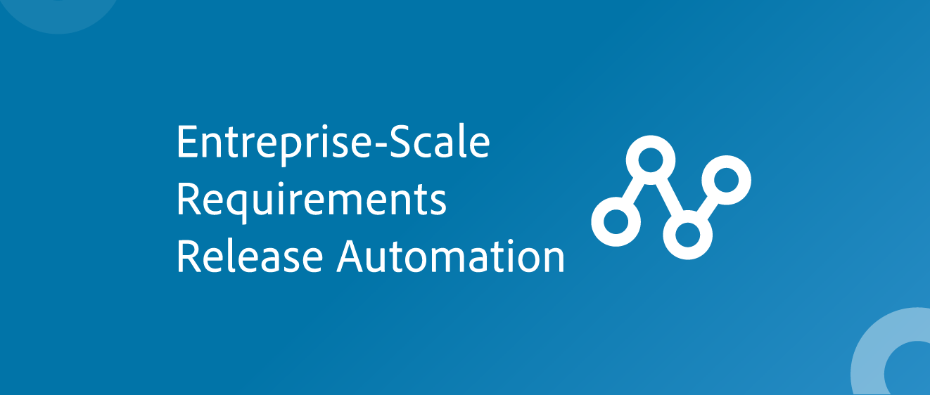 Entreprise-scale requirements release tool